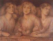 Dante Gabriel Rossetti Rosa Triplex oil painting